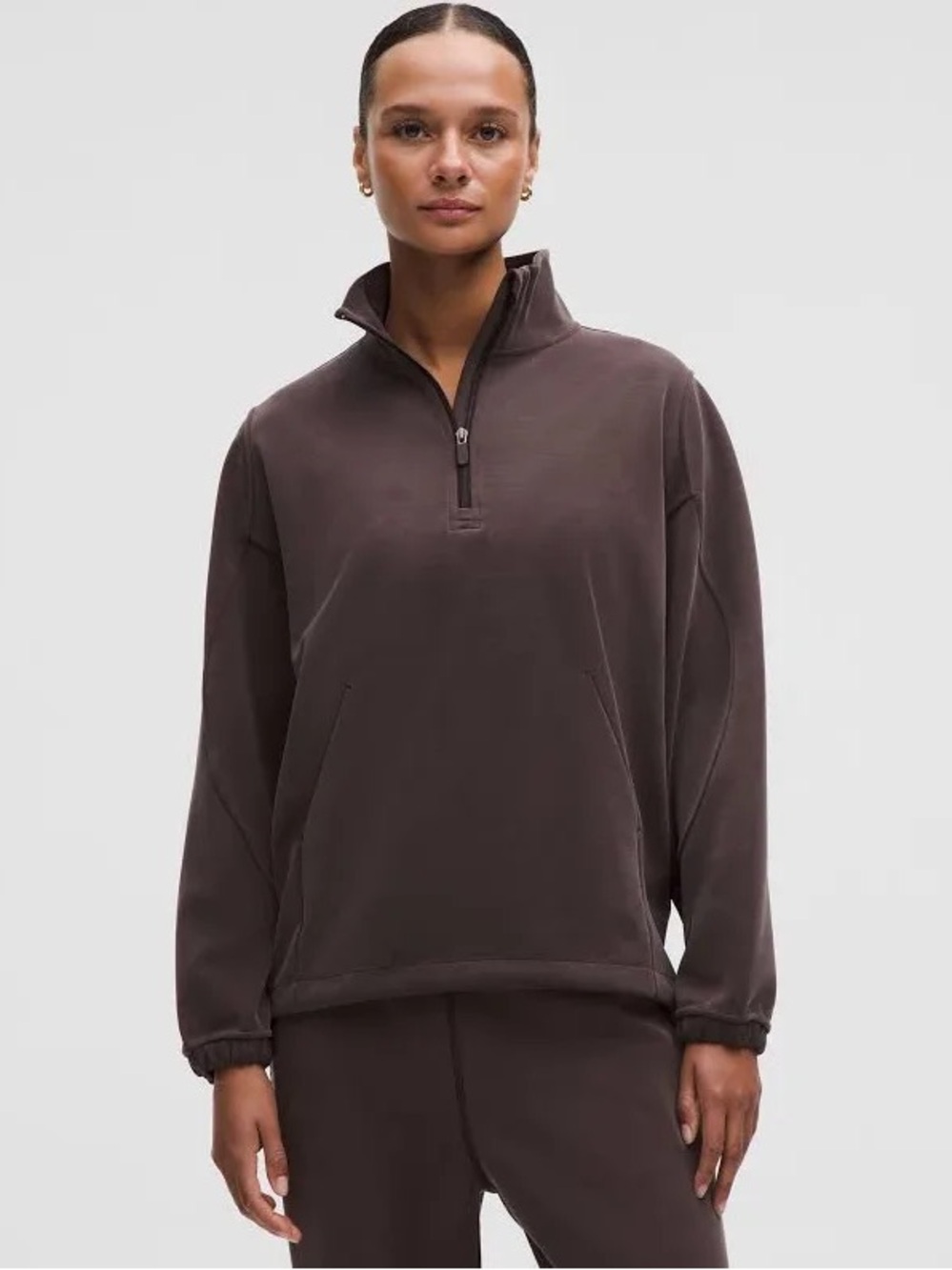 Lululemon softstreme half zip size S